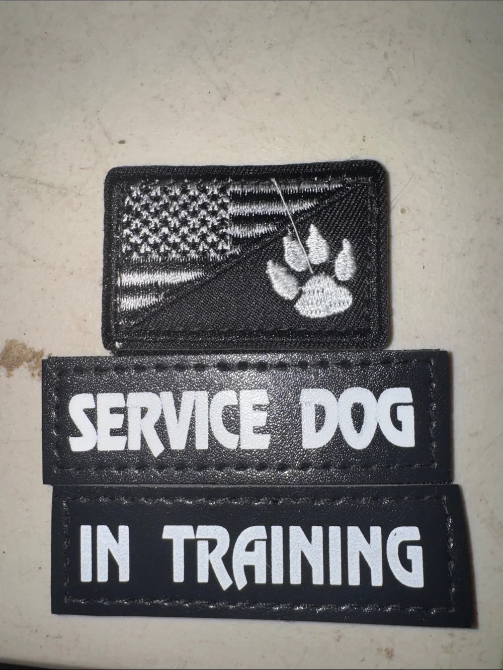 NIP  Service Dog In Training Reflective Dog Harness with Patches Small